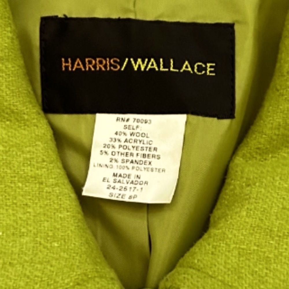 🌴 Harris Wallace Blazer - Size 8P - Picture 8 of 9